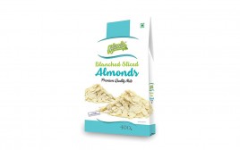 Natureale Blanched Sliced Almonds   Box  400 grams